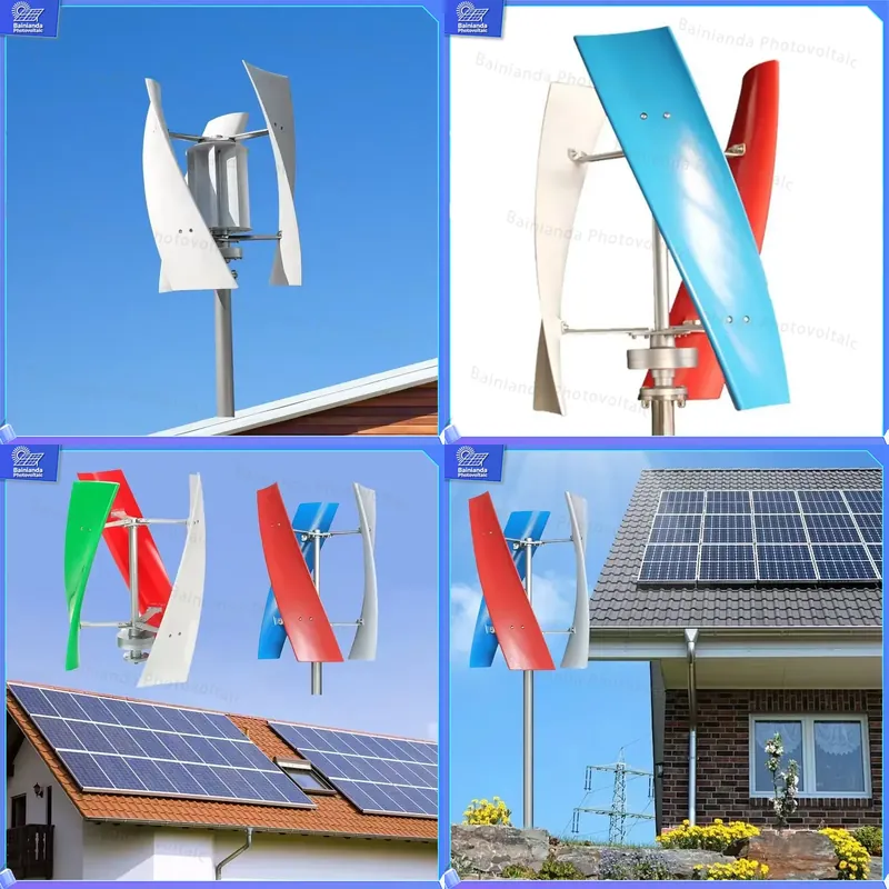 Renewable Energy Solutions - Générateur éolien solaire hybride 5KW à