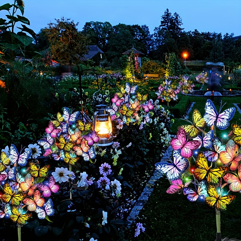 Solar Street Light Led - Le jardin solaire de papillon de