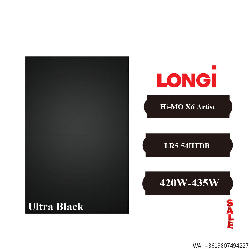 Longi Panel Lr5 - Panneau solaire Longi Hi-MO X6 Artist