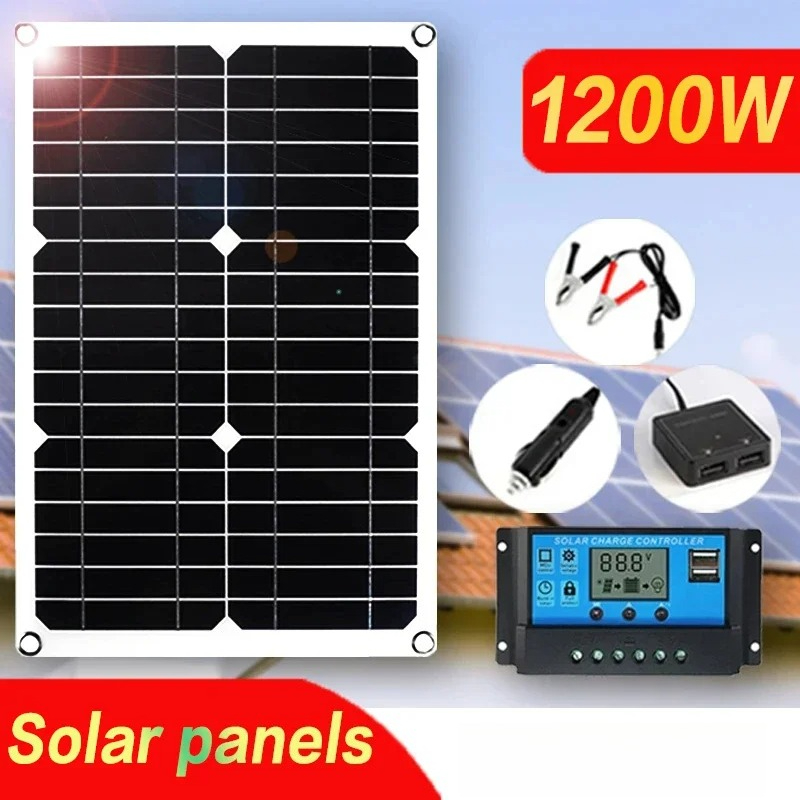 Jinko Solar Panel Cheetah - Chargeur solaire flexible 12V avec double