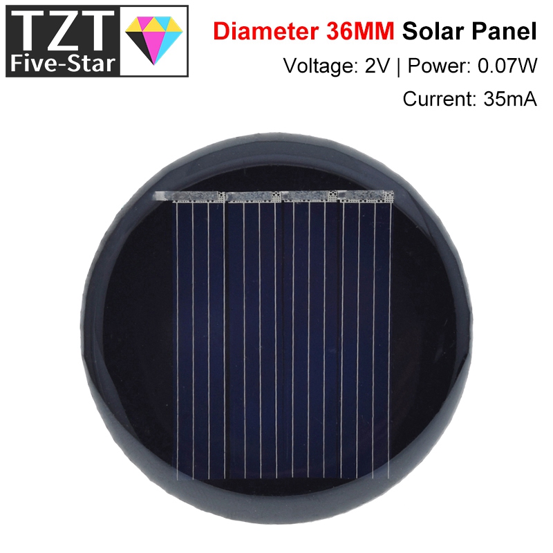 1/3/5 pièces 2V 35mA 0.07W D36 - Jinko Solar Panel Cheetah avis et prix