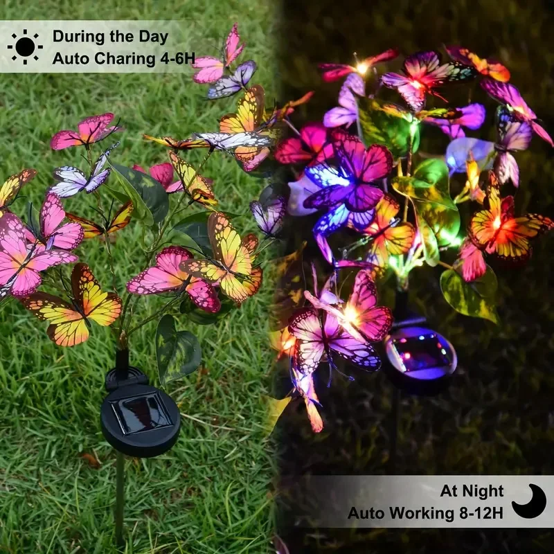 Le jardin solaire de papillon  - Solar Street Light Led avis et prix