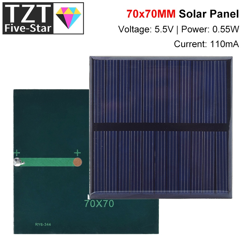 TZT 1/3 pièces 5.5V 110mA pann - Jinko Solar Panel Cheetah avis et prix
