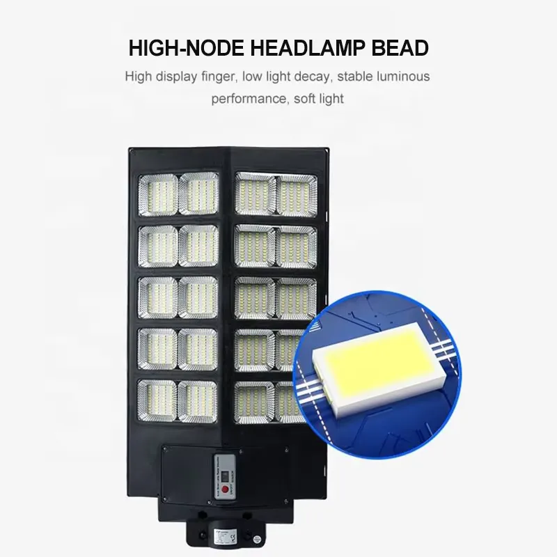 Lampe solaire LED de rue 9W av - Solar Street Light Led avis et prix