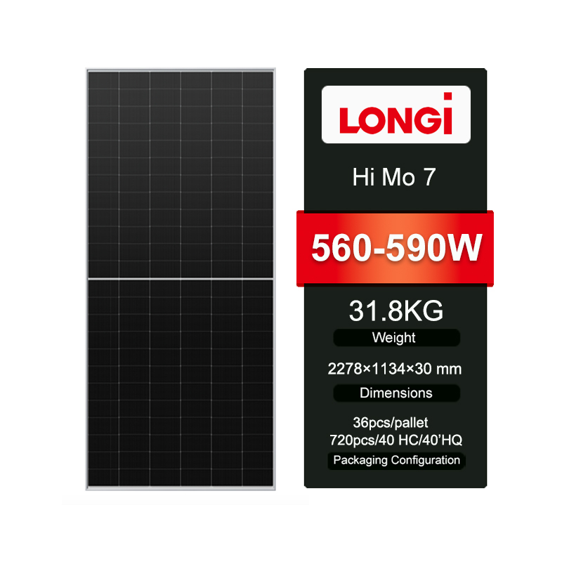 Panneaux solaires Longi HiMo 7 - Longi Panel Lr5 avis et prix